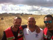 Romeria campo ambulancias